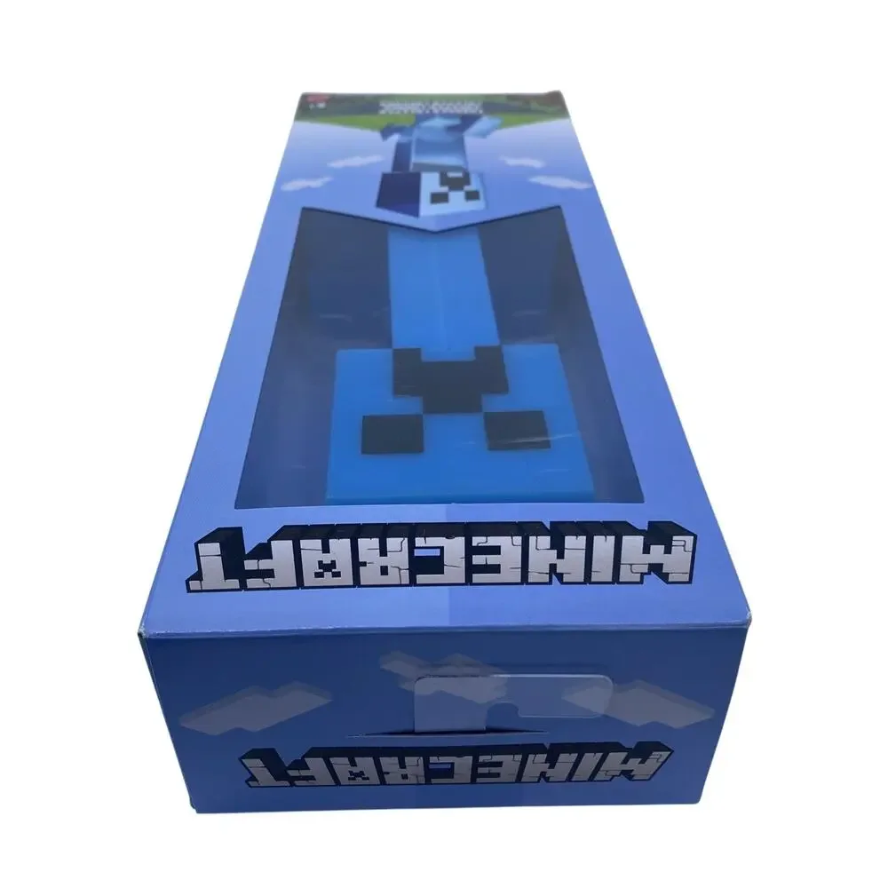 Minecraft Dungeons Creeper Charged Creeper 11” Articulated Action Figure NIB